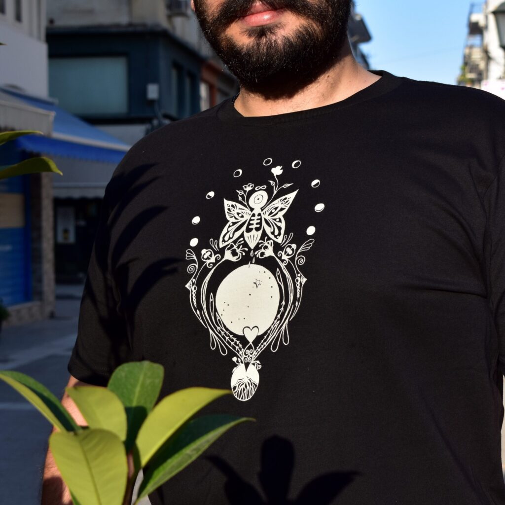 Μεταμόρφωση T-Shirt Μαύρο - Image 2