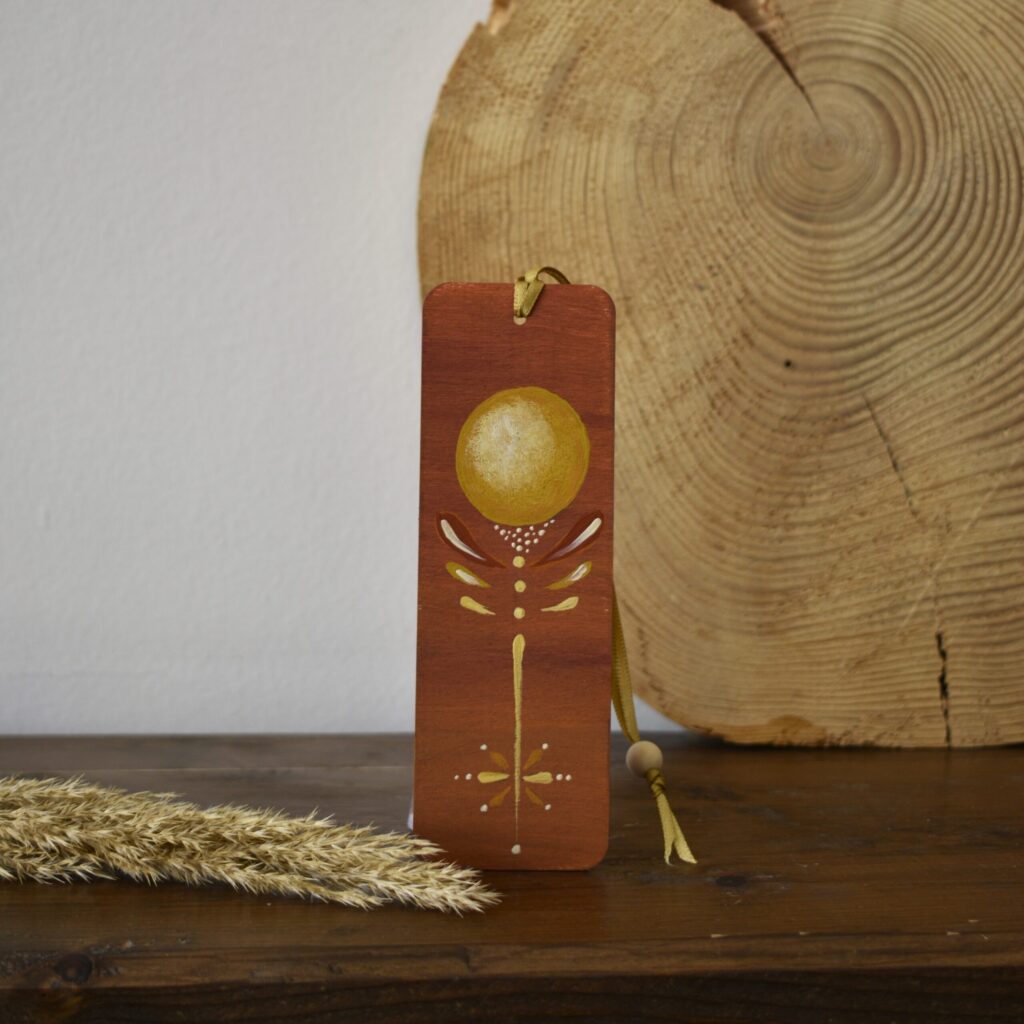 Handpainted bookmark #5 - Image 3