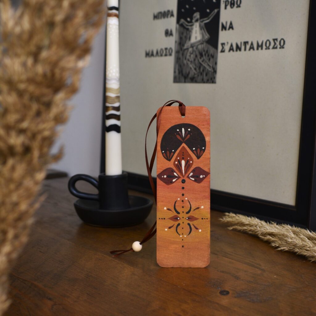 Handpainted bookmark #9 - Image 3