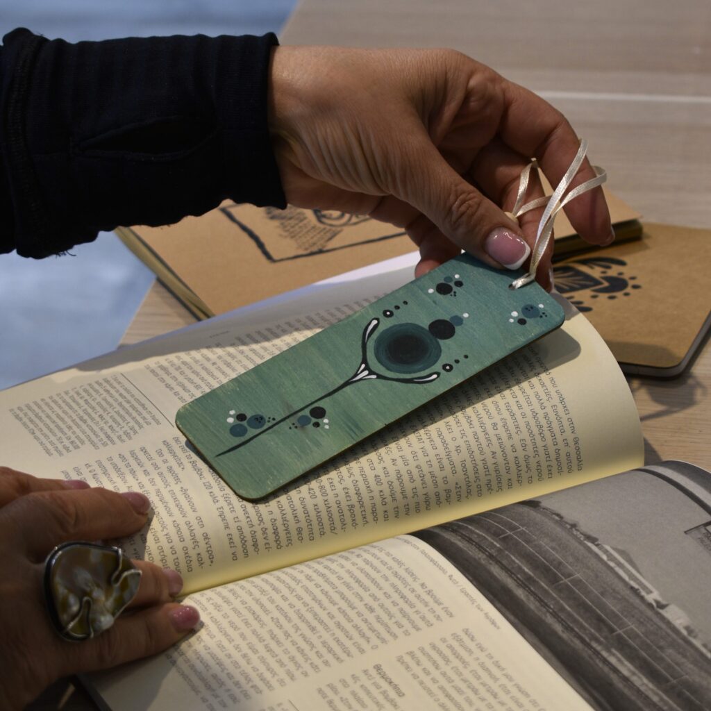 Handpainted bookmark #2 - Image 2