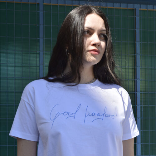 Φουλ μασλάτ'- Cropped λευκό